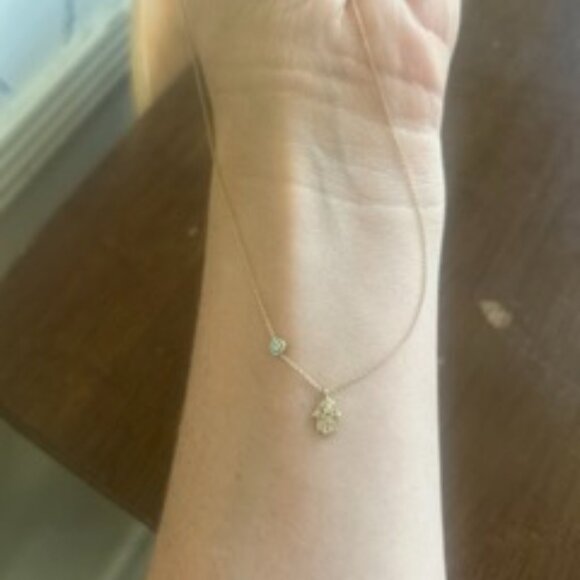 Alemdara Evil Eye Altan Necklace worn by Duchess Meghan Markle - Picture 3 of 5